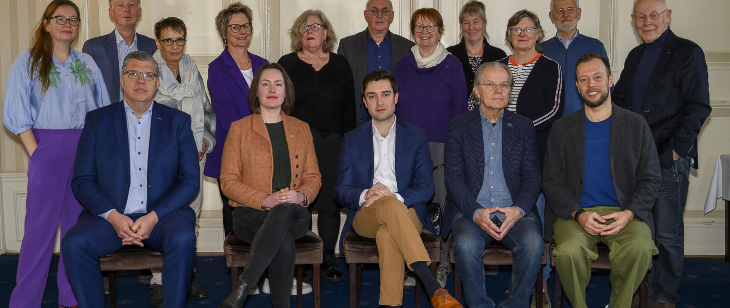 groepsfoto kandidaten gemeenteraadsverkiezingen 2026